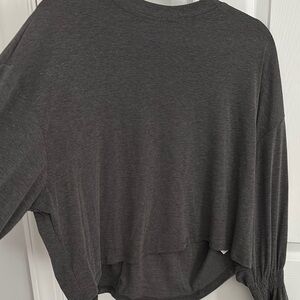 Women's Charcoal Gray Top